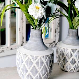 🎉HP🎉Pretty Home Accent Ceramic Vase 🏡
